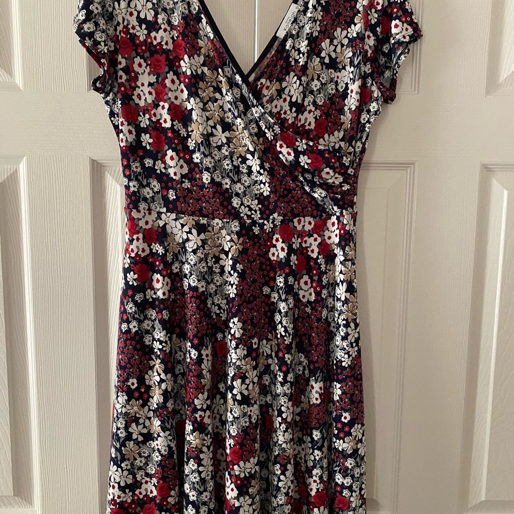 New faux wrap dress from Stitchfix.
